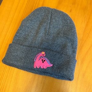 ADD TO BUNDLE - Cute Baby Girls Pink Dinosaur Beanie